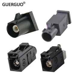 50-1.5 Universal Fakra A Male Female Jack Plug Connector Soldering RF Coaxial Wire Connectors for RG316 RG174 Pigtail Cable