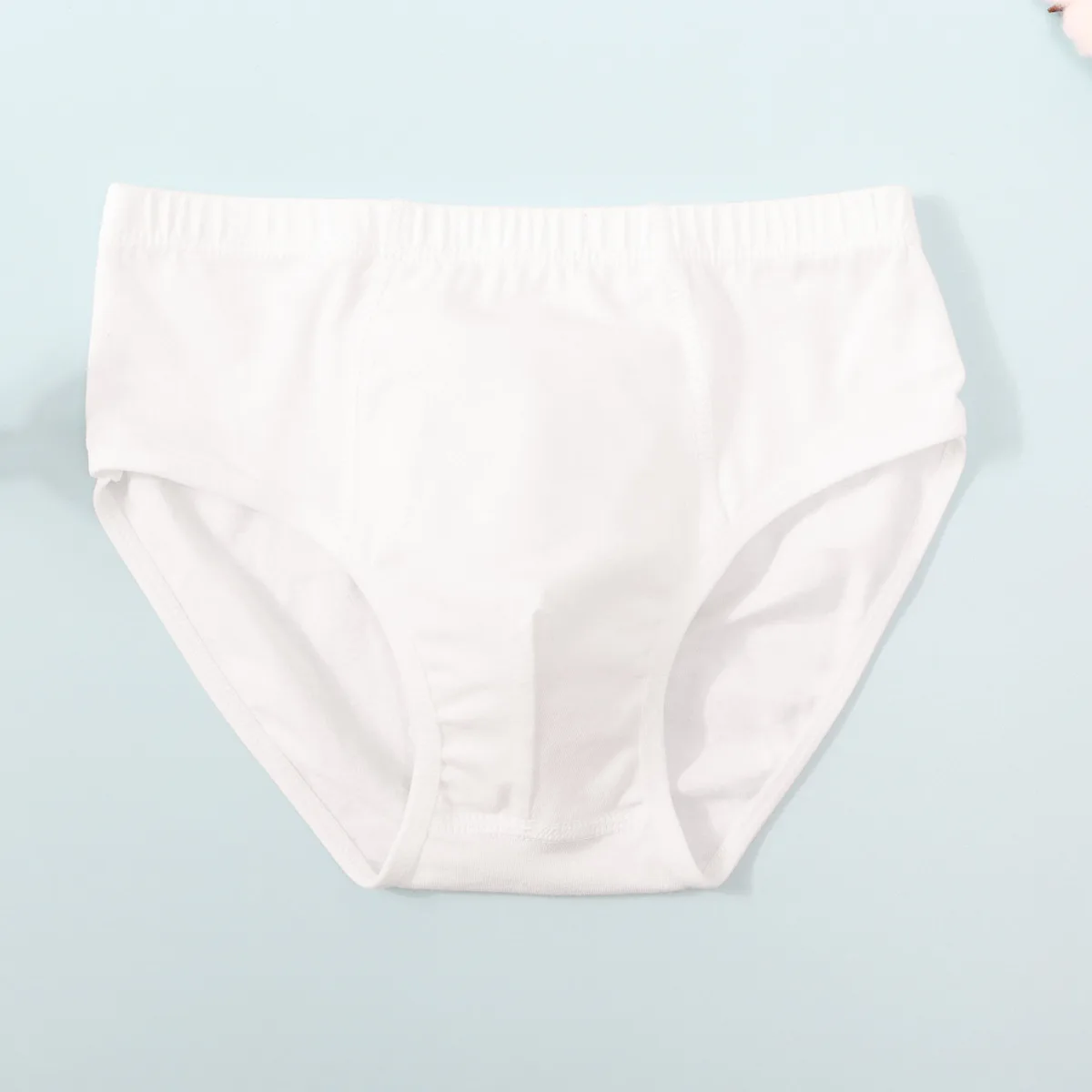 3 قطعة سراويل داخلية قطنية نقية الأولاد الملاكم بلون الاطفال الملاكمين تنفس ملابس داخلية للأطفال لينة اللباس الداخلي المراهقين سراويل مريحة #2