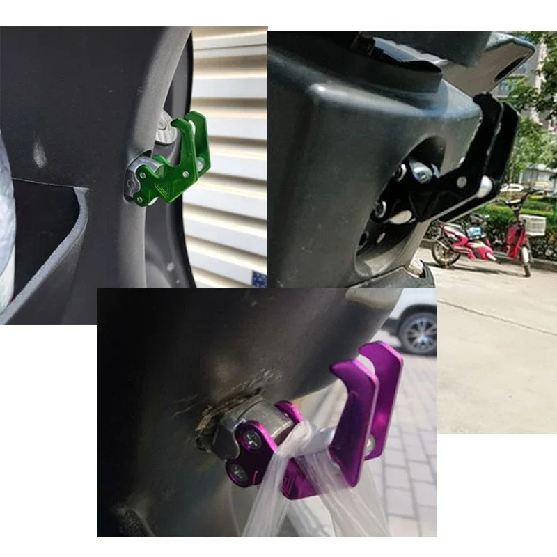 1PCS Eagle Claw Hanger Motorcycle Helmet Hook Durable 6mm Screw Aluminum Motorbike Helmet Glove Scooter Luggage Carry Holder