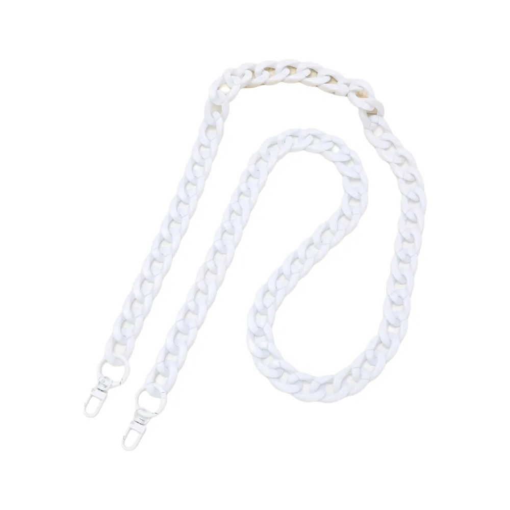 

Vintage Acrylic Phone Chain Wide Design Anti-Slip Portable Phone Strap Multi-functional Colored Acrylic Crossbody Lanyard