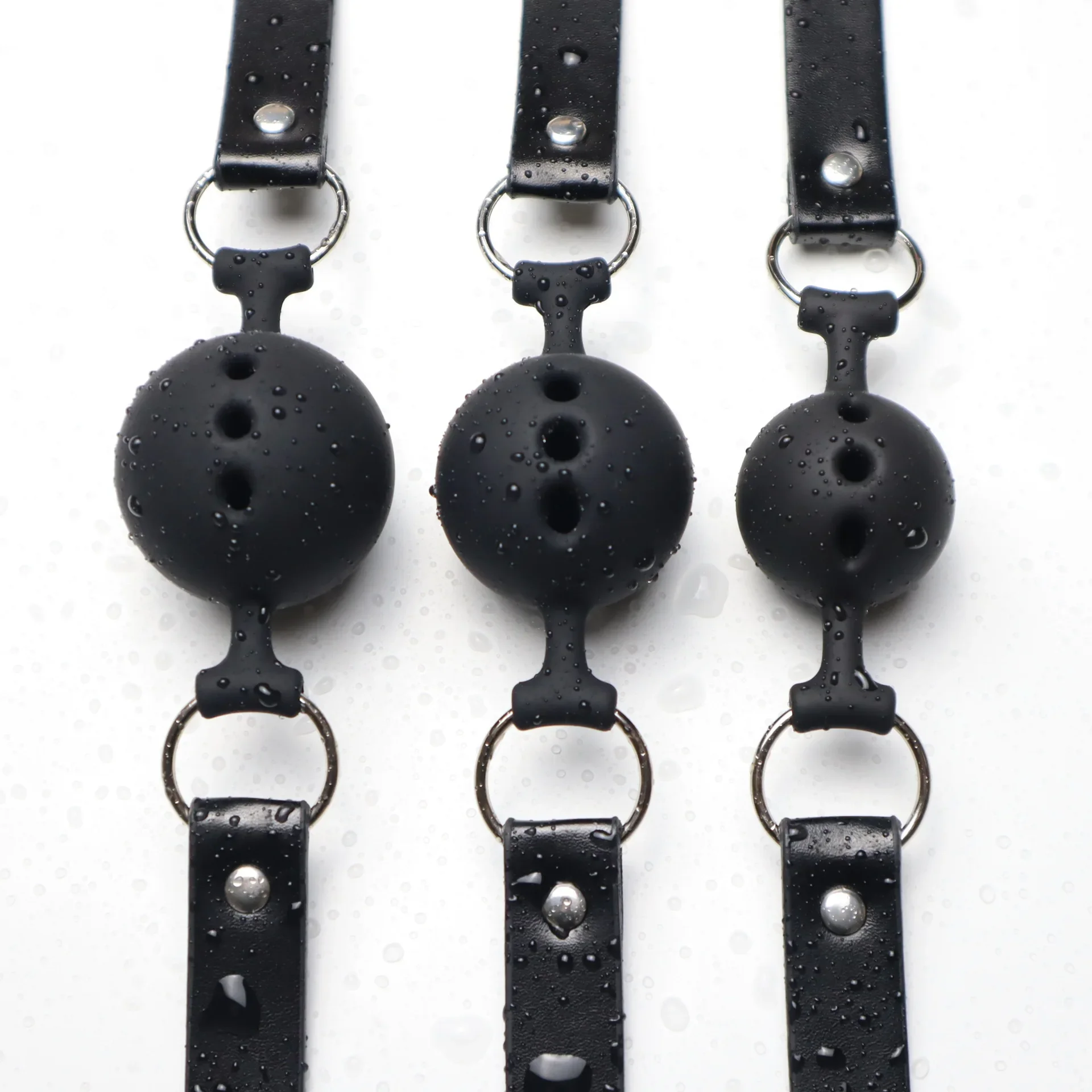 Silicone Bocca Aperta Gag Ball Bdsm Bondage Bocca Cintura Schiavo Palla Giocattoli Erotici Del Sesso per Le Donne Coppie Gioco Per Adulti Accessori Giocattoli