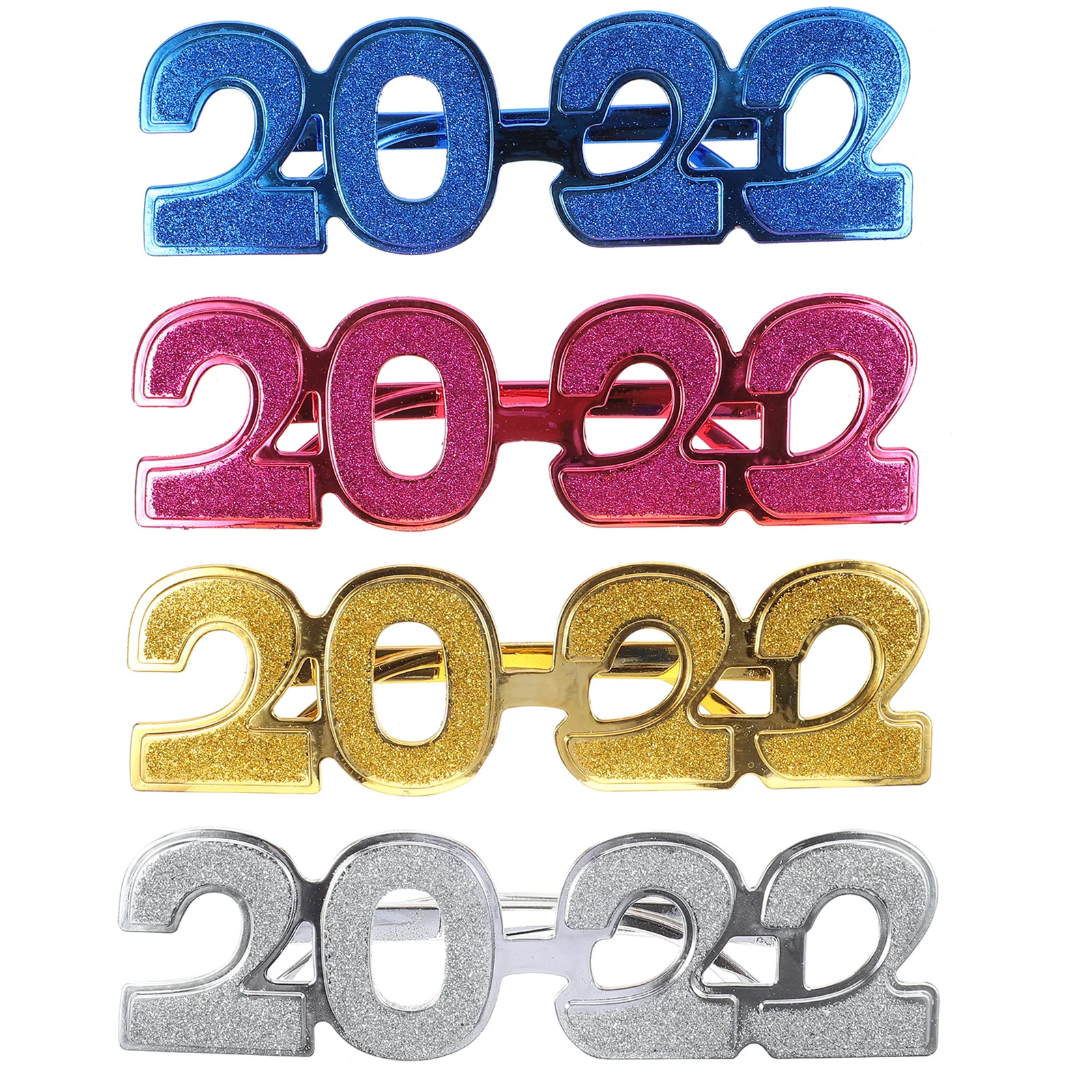 

2022 Glasses Performance Props Phone Party Eyeglasses Decors Number Frames New Year Supplies