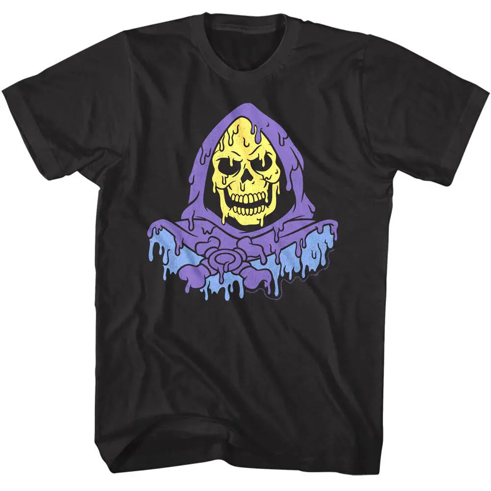 Masters Of The Universe Melting Skeletor Men'S T Shirt Evil Overlord He Man Gray