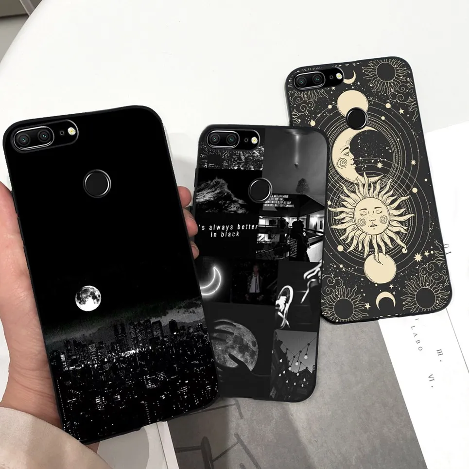 Für huawei hono 9 lite fall LLD-L11 schlanke silikon weiche rückseite für honor9 lite 9 lite telefon hüllen astronaut cartoon matt etui