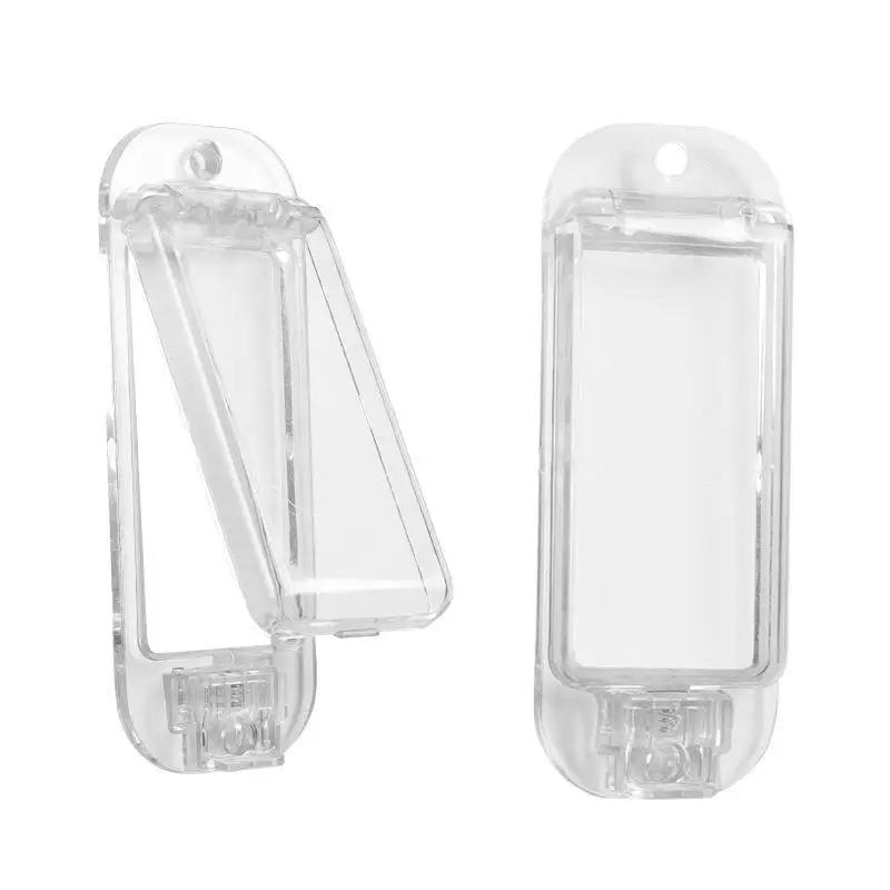 #Child Proof Rocker Switch Guard Cover Transparent Non-Toxic Anti Electric Shock for Home Apartment Toddler Nursery