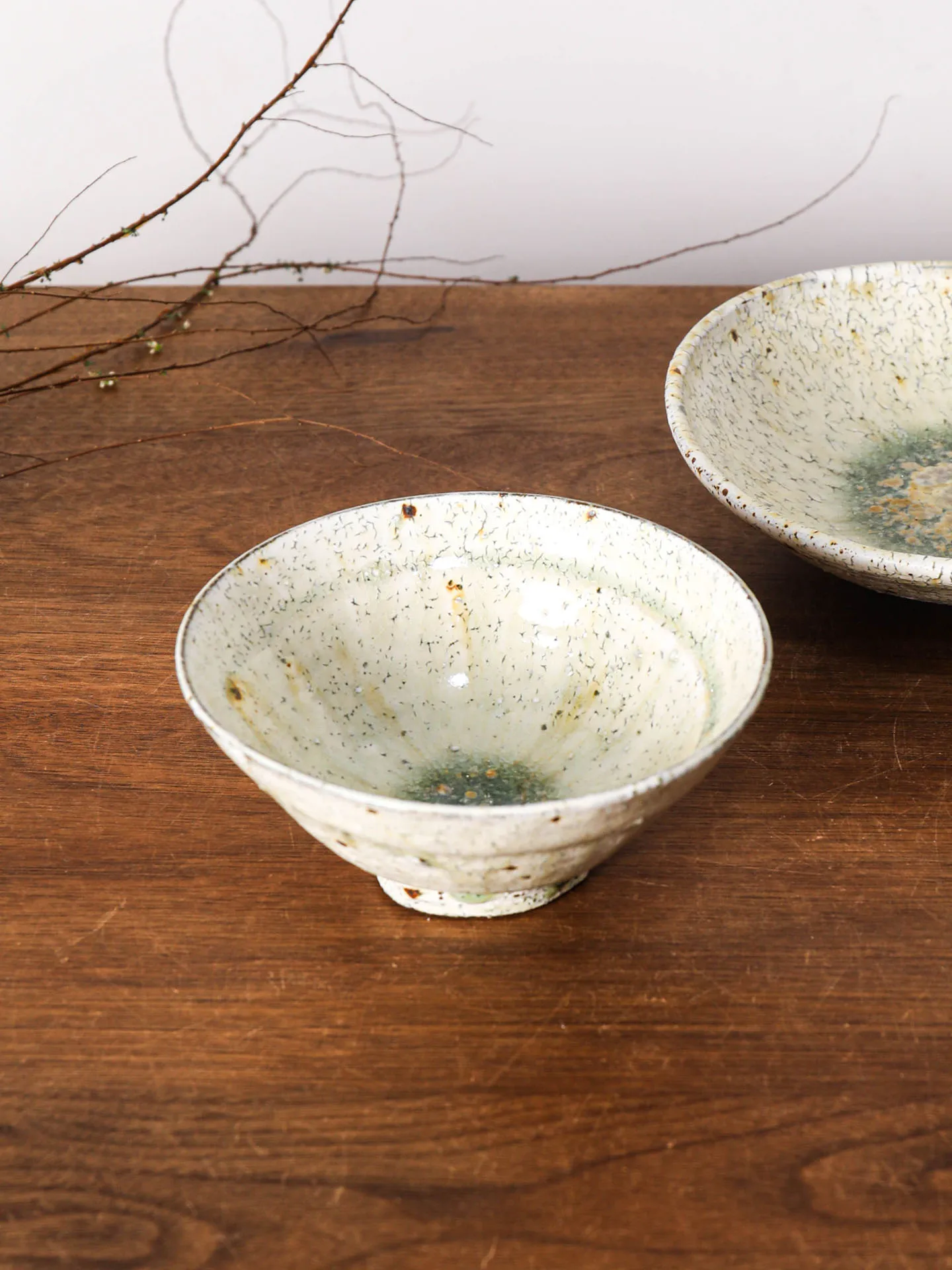 

Handmade Coarse Cercs Rice Bowl Artistic Everyday Use Japanese Brand Small Townhouse in'Ya Handmade Poer D Bowl