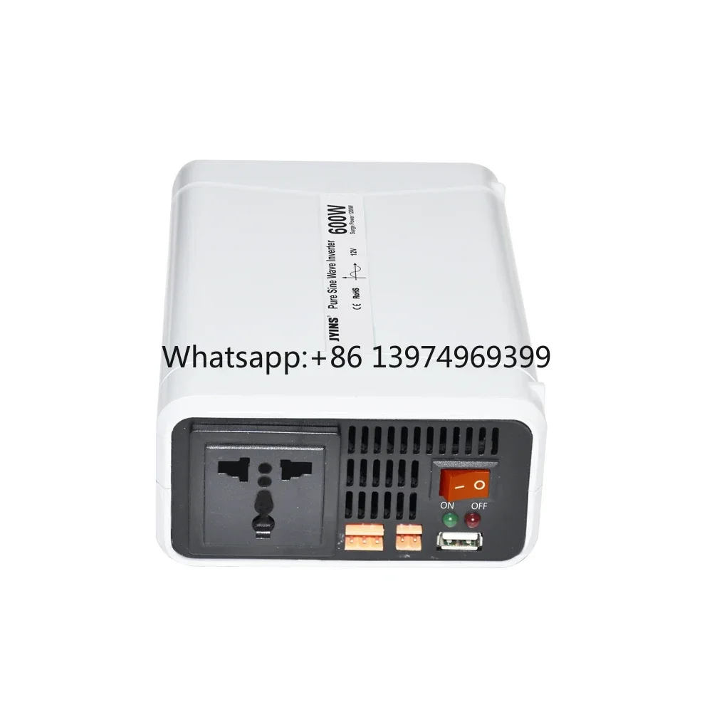 12V 24V 48V Dc to Ac 110V 230V Pure Sine Wave Power Inverter 600w