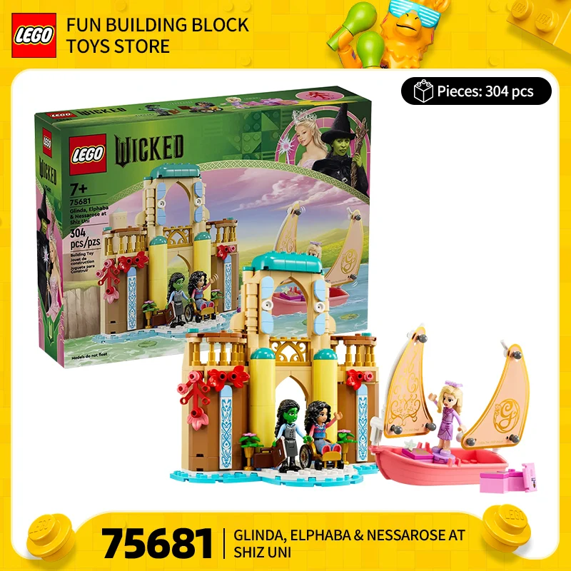 

Lego Magic Wicked Witch Series 75681 Seitz University Three Friends Girls' Puzzle Building Blocks Toy Gift