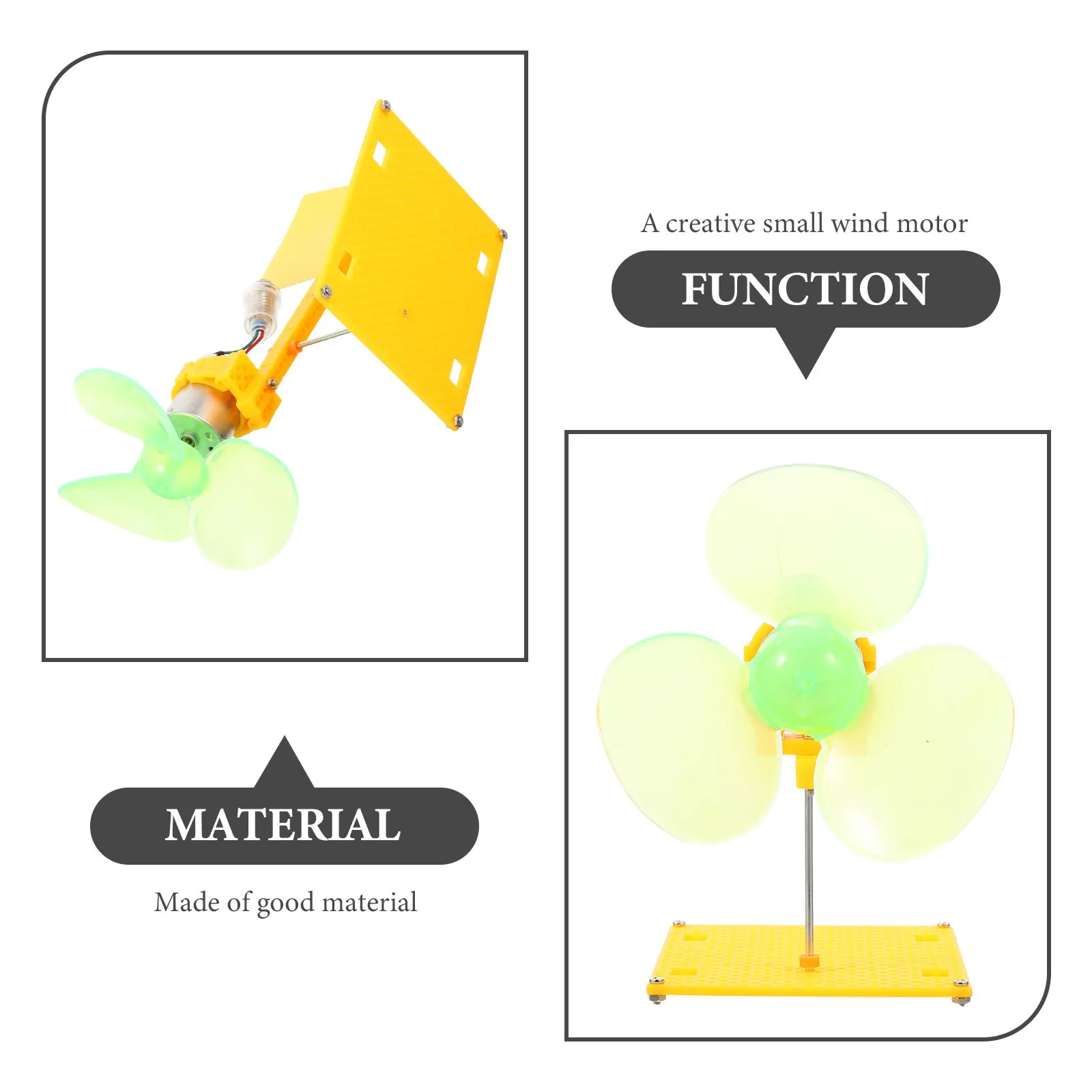 

Wind Powered Diy Kit Small Dc Motor For Stem Education Science Experiment Plaything Kids Generator Teaching Learning