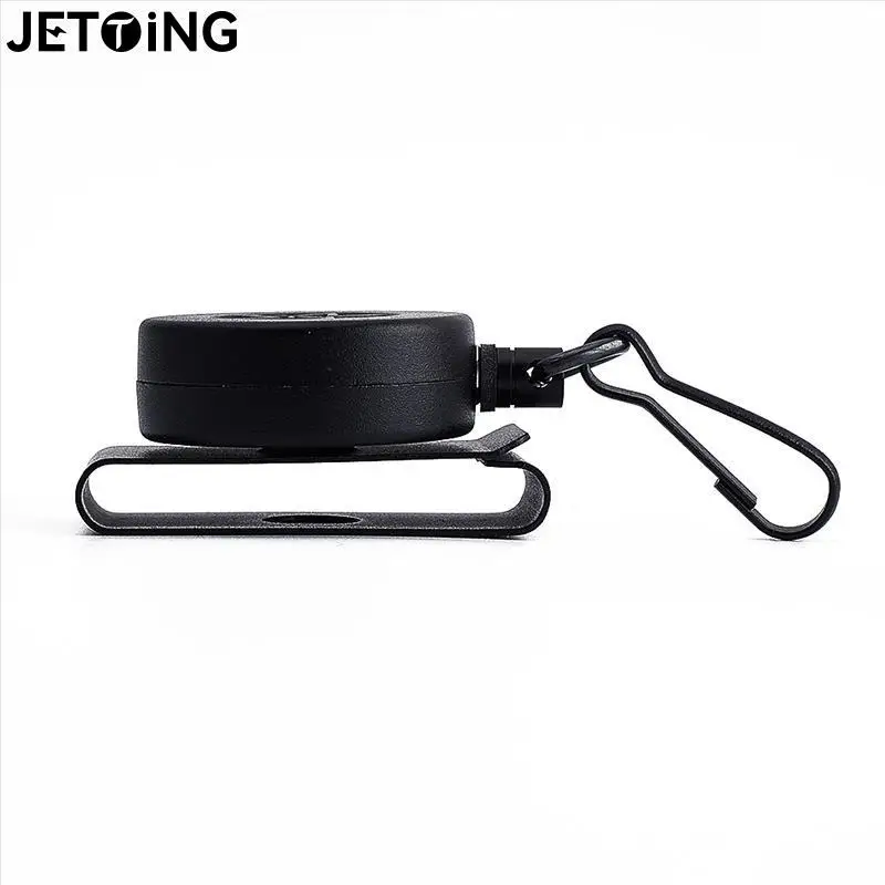 Taktische Keychain 100CM Draht Seil Camping Teleskop Einbrecher Kette Schlüssel Halter Outdoor Schlüssel Ring Rückkehr Versenkbare Schlüssel Kette