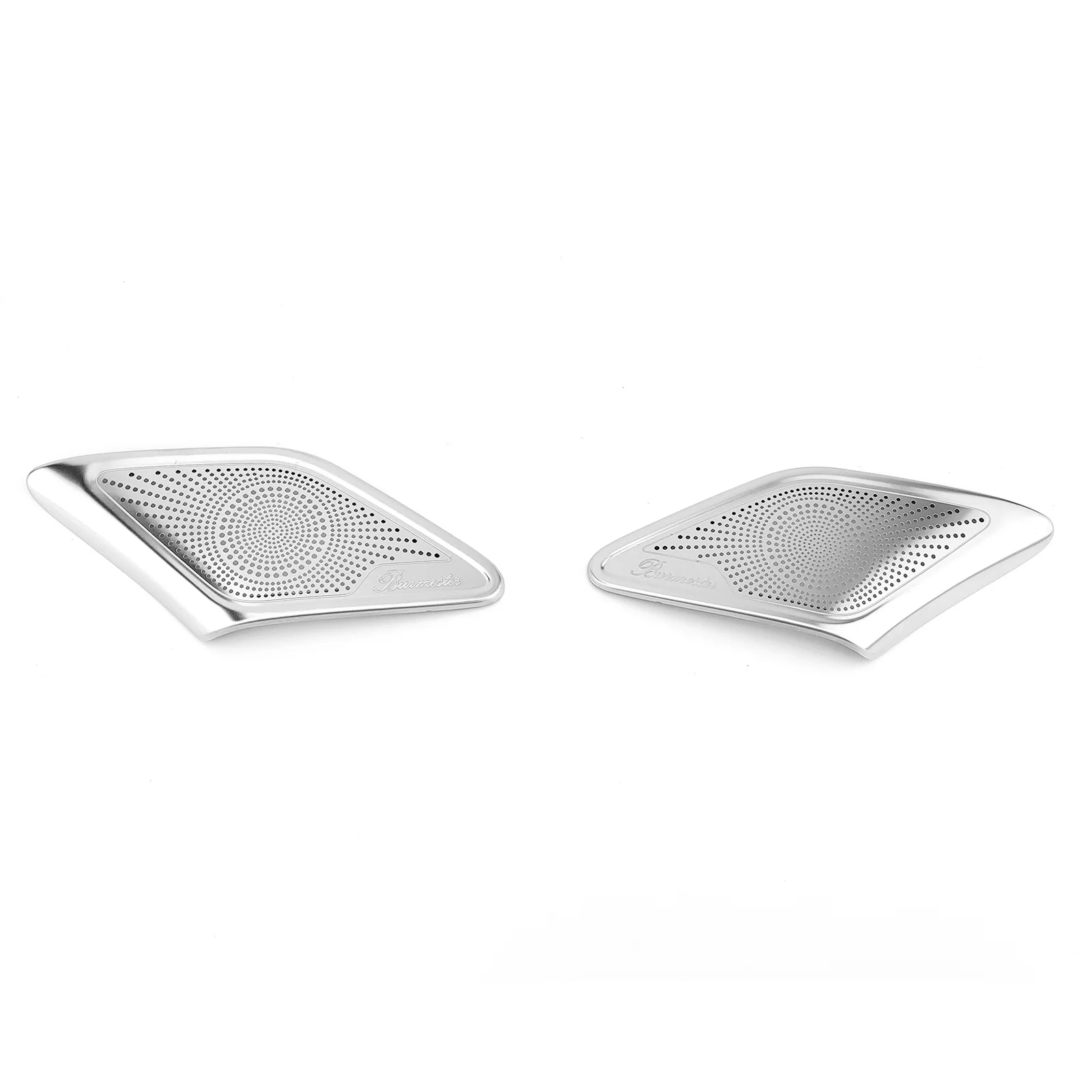 Stainless Steel Silver Audio Speaker Cover Trim A-pillar Horn Cover Sticker Car Accessories For Kia Sorento MQ4 2021-2023 2