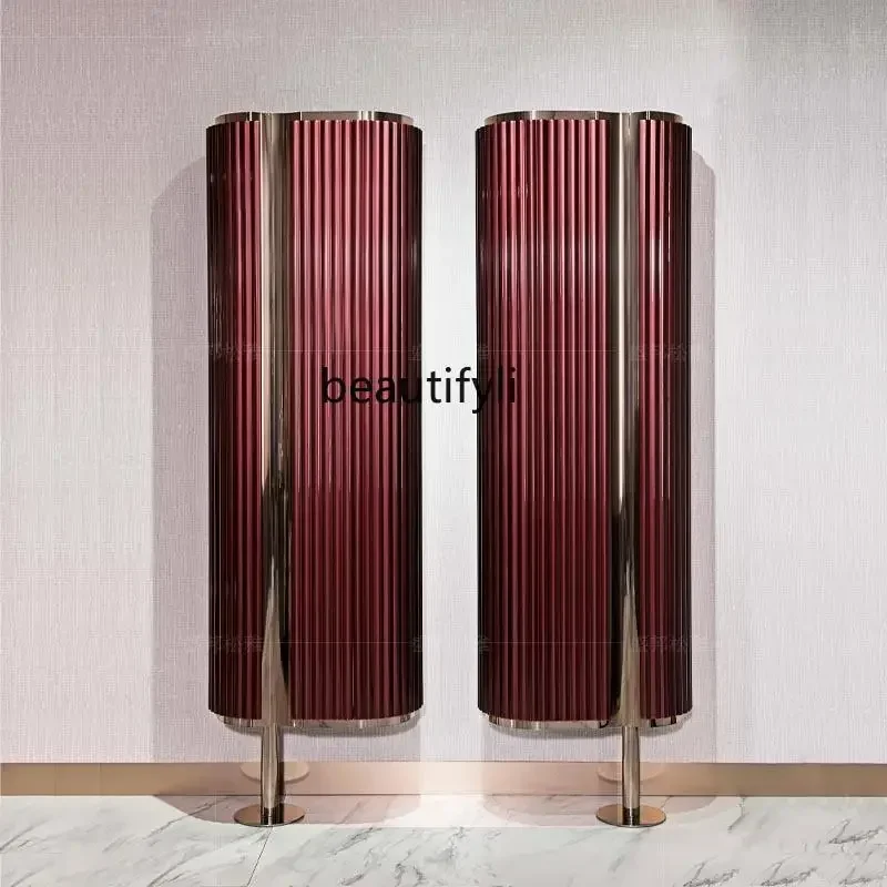 TTT Rotating wine cabinet Light luxury living room Home villa Modern creative multi-layer locker