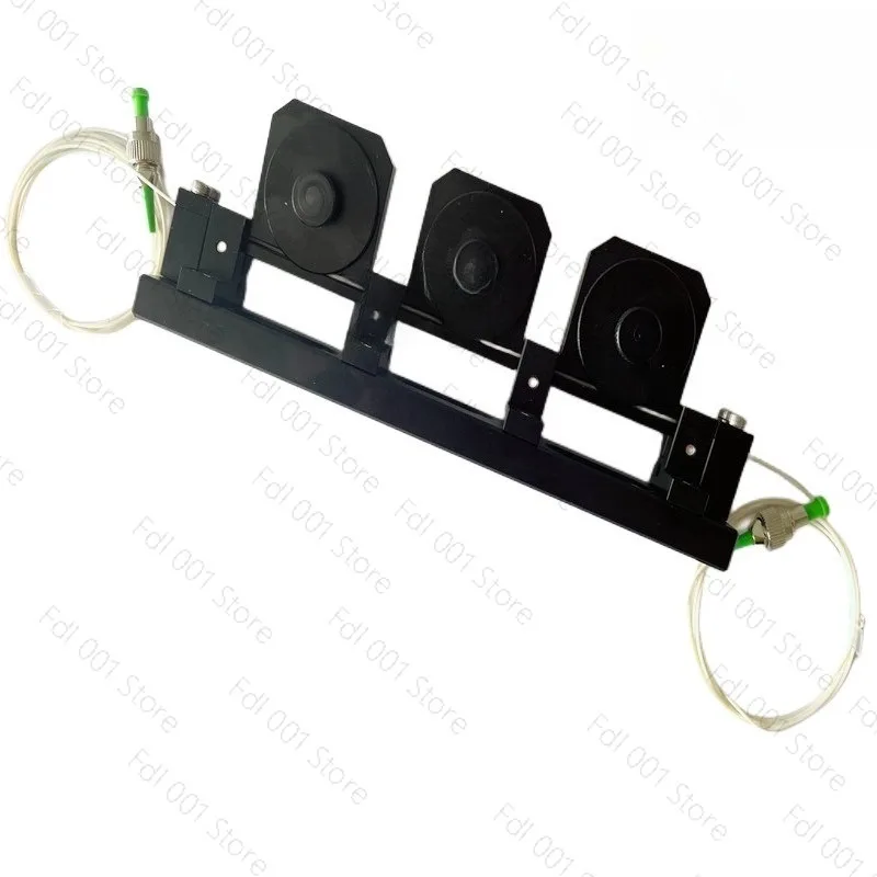 3 Paddle Manual Mechanical Fiber Polarization Controller Wavelength Connector Optional