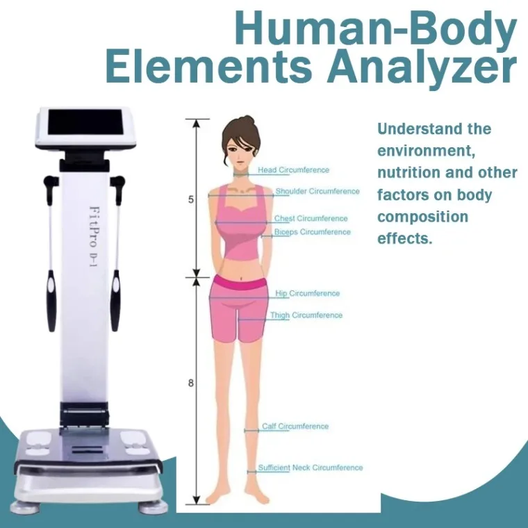 

Body Fat Analyzer Composite And Muscle With Bioimpedance Machine Wifi Multi Frequency Bioelectrical Impedance