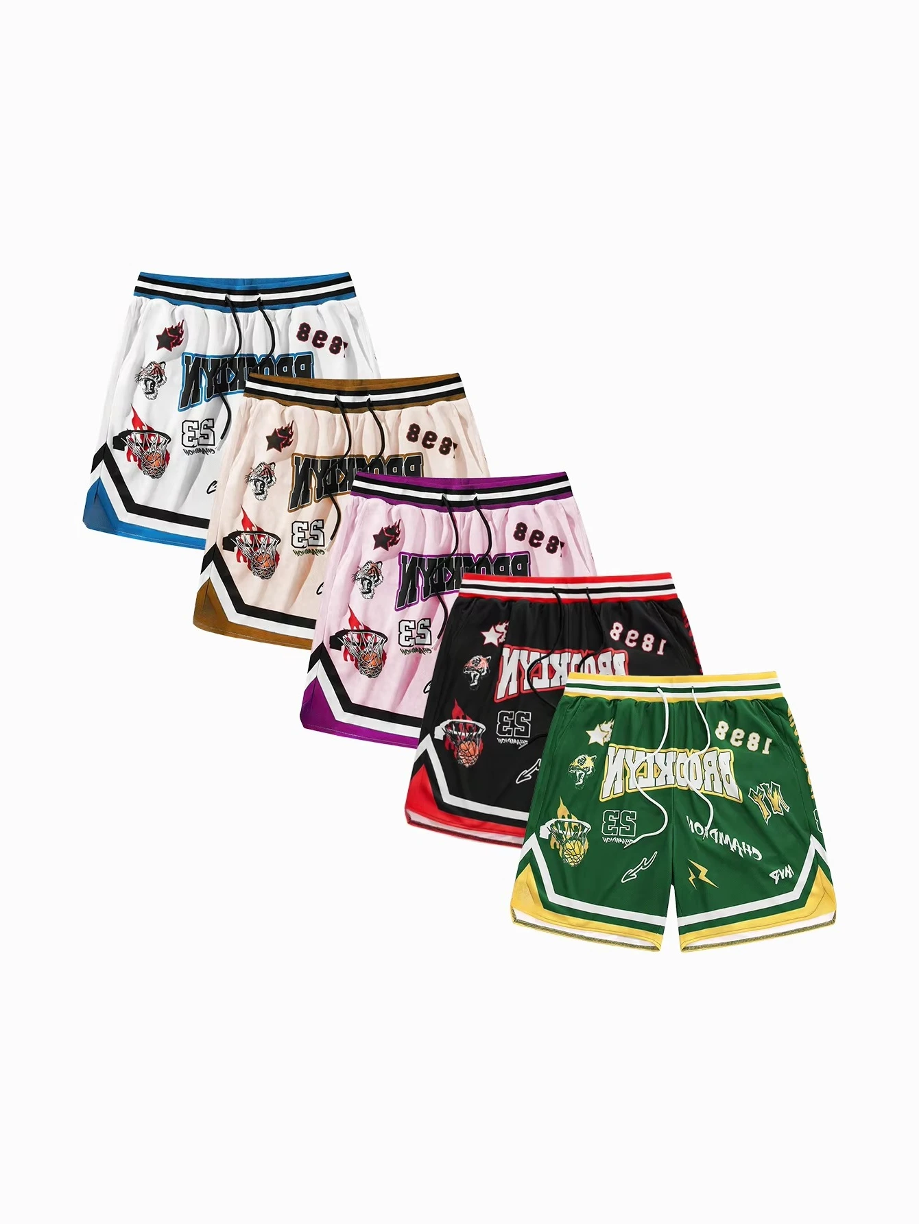 listrado-carta-grafico-cordao-cintura-casual-basquete-shorts-moda-esportes-shorts-treinamento-respiravel-adulto-streetwear-moto