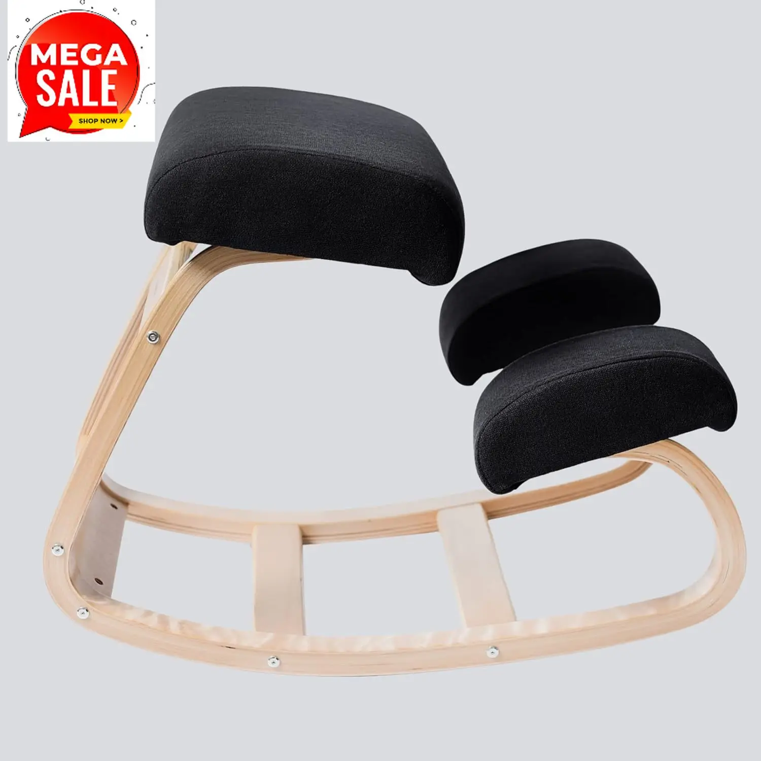 

Стул для работы на коленях Austin - эргономичный компьютерный стул для дома и офиса для активного сидения