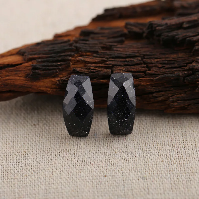 

Бусины-подвески B&F Nugget Blue Glodstone, бусины из натуральных камней ручной работы, полированные камни для изготовления ювелирных изделий