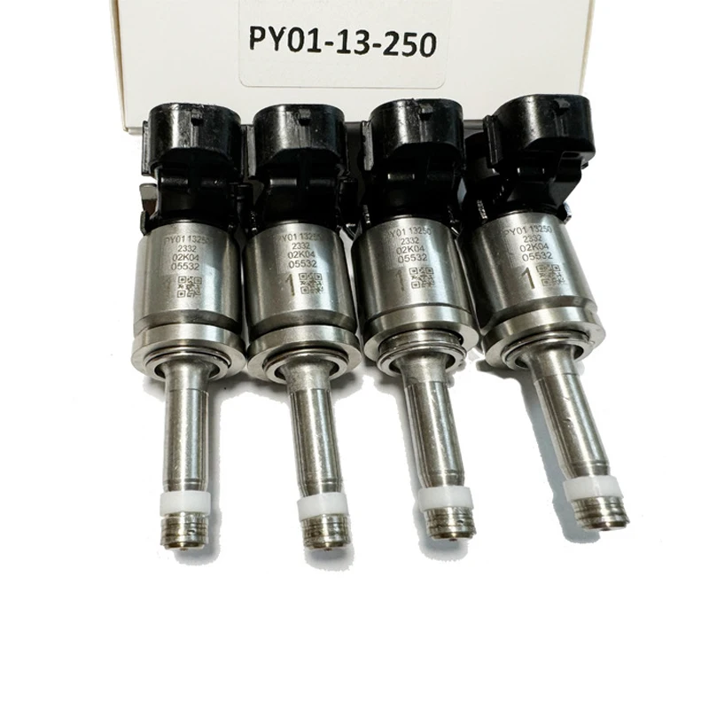 4 Pcs Fuel Injection Injector for 2014-2018 Mazda 3 6 CX-5 2.5L OEM PY01-13-250 PY0113250