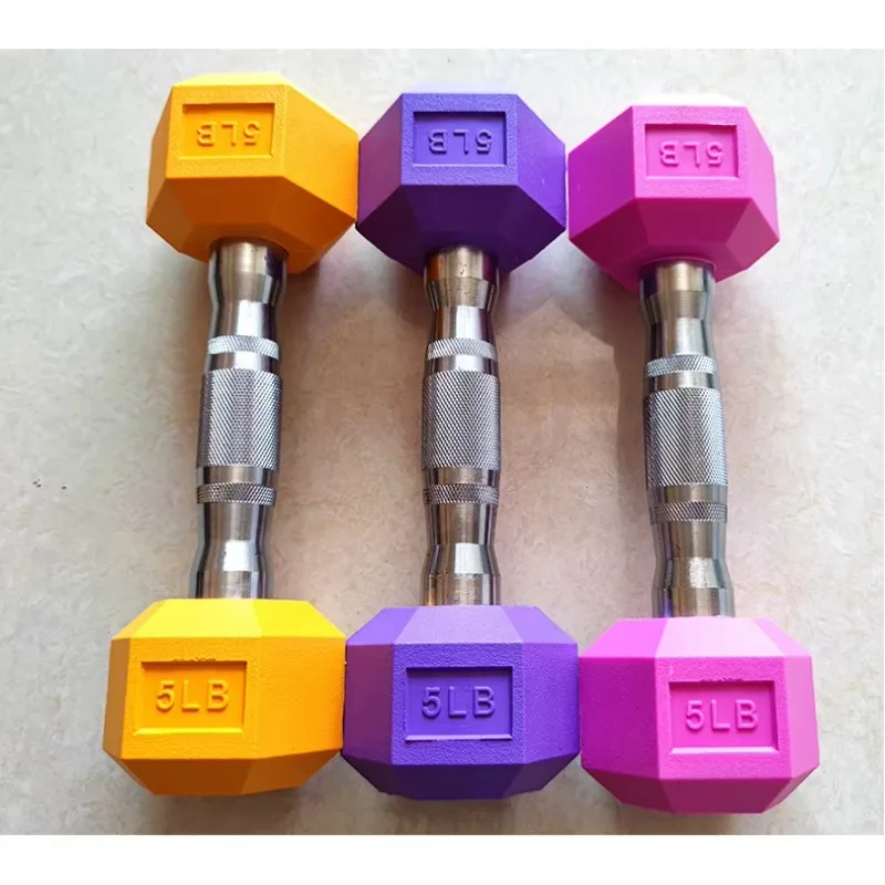 激安価格-カスタムロゴ-ジム-フィットネス-エクササイズ-トレーニング-ダンベル-ランダムカラー