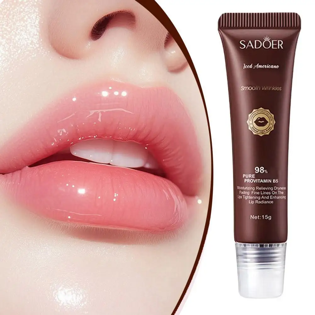 Novo bálsamo labial de café americano gelado - bálsamo labial hidratante com infusão, especialmente projetado para lábios secos P9S8