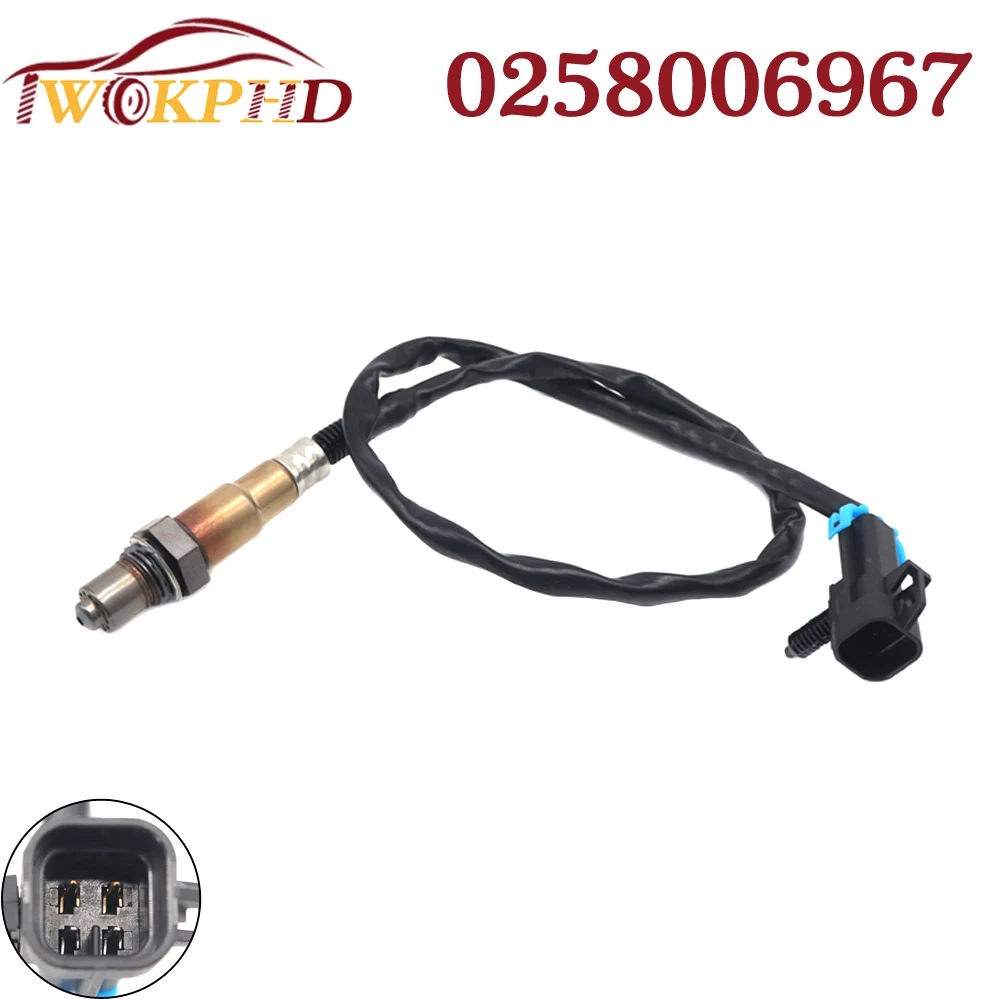 NEW Air Fuel Ratio Lambda O2 Oxygen Sensor 0258006967 for FAW Besturn X80 Haima 3 1.8L BYD F3R 1.5L 07-10 5DA0-18-8G1 5DA0188G1