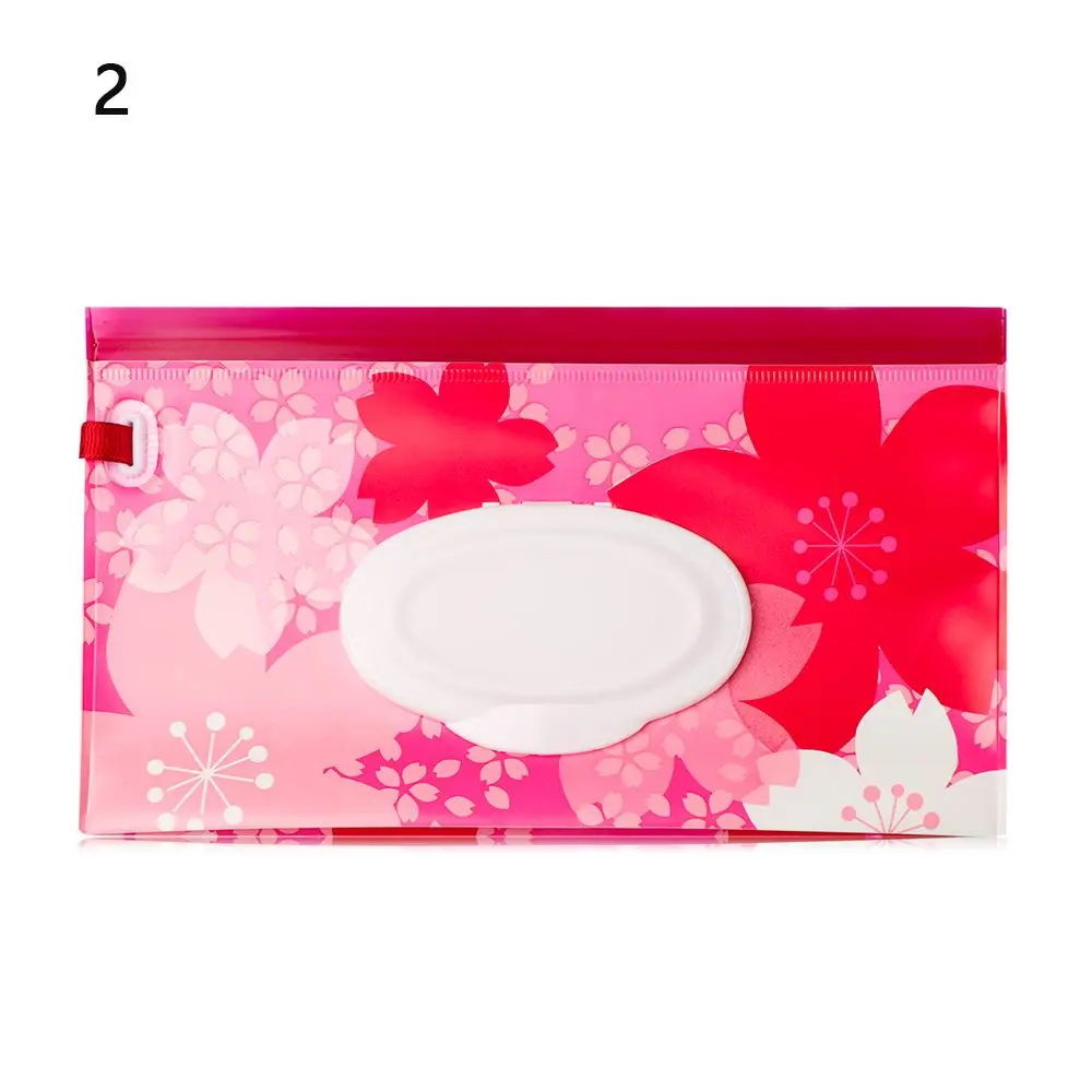 

1pcs Fashion Useful Baby Product Portable Flip Cover Carrying Case Wet Wipes Bag Tissue Box Cosmetic Pouch Stroller Accessories