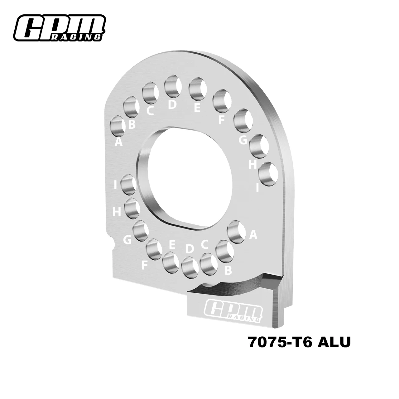 แผ่นยึดมอเตอร์โลหะผสม GPM 7075 เสริมสร้างสําหรับ TRAXXAS Mini Maxx