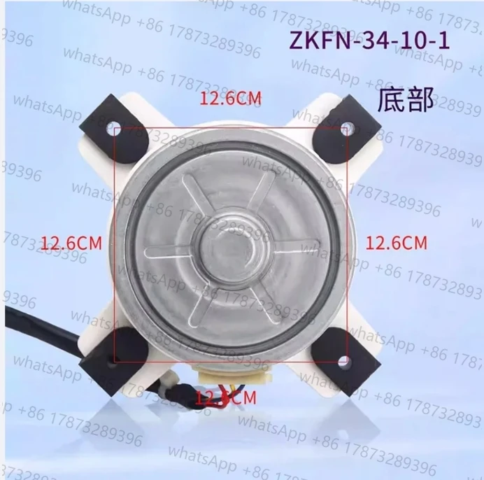 

1Pcs New Air Conditioning fan Motor ZKFN34-10-1 WZDK-34-38GW Brushless DC External Fan