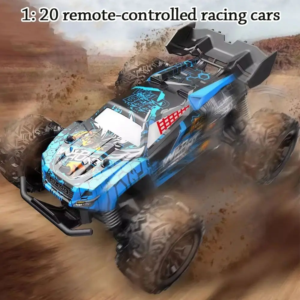 ホビー 合金 プラスチック 2.4G 合金 RCカー 2.4G 青 緑 リモートコントロール レーシングカー 電動 オフロード ロッククローラー おもちゃ ギフト