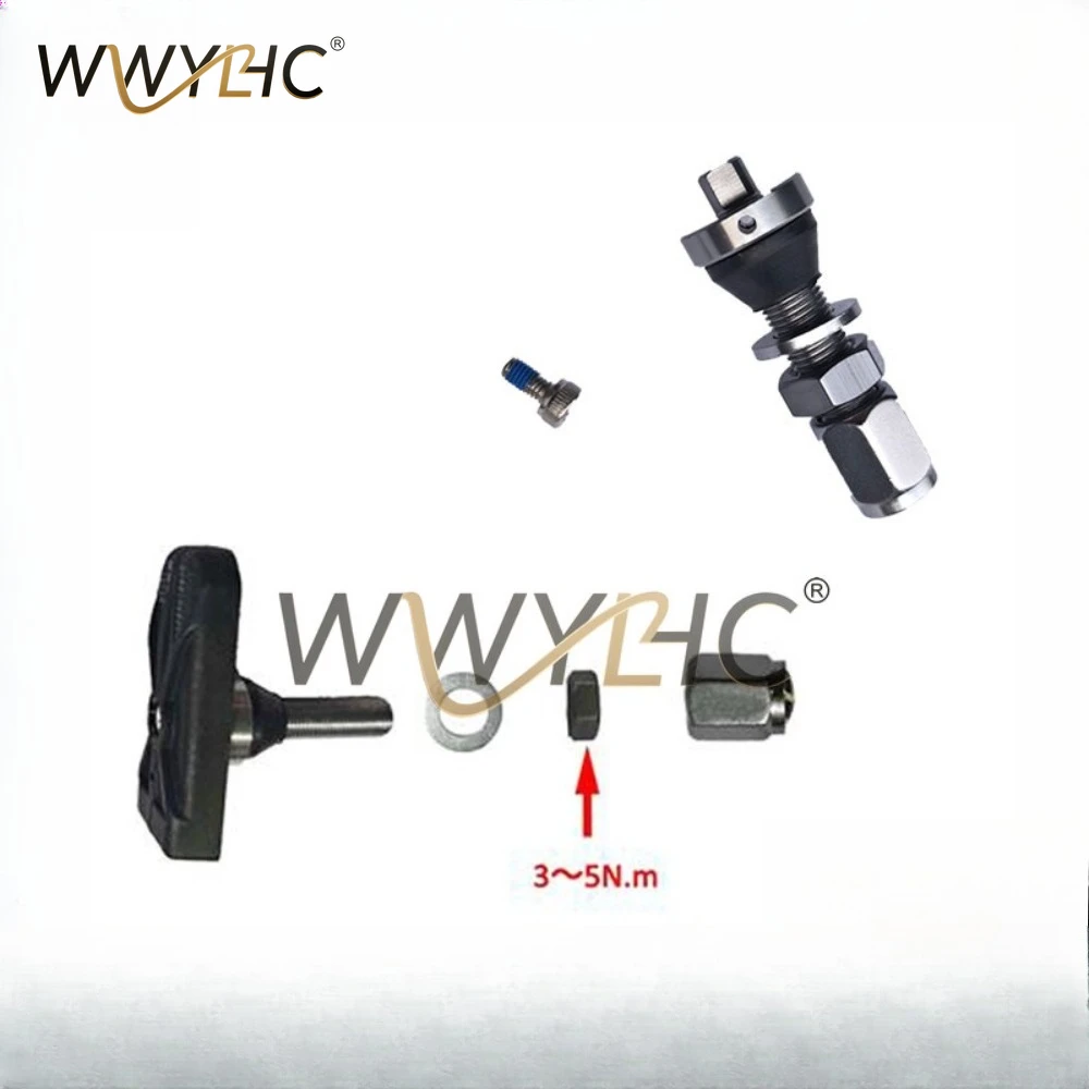 ZT703R/ZT703RR Motorcycle Front and Rear Wheel Tire Pressure Sensor Valve Cap, Air Nozzle Sub-accessories