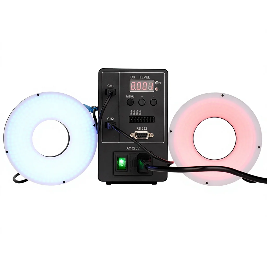 

MUKEREN 2-Channel PWM Dimming Controller 65W/120W/200W Max Load 3PIN2 Connection 2.5A/3A Output for Machine Vision Lighting