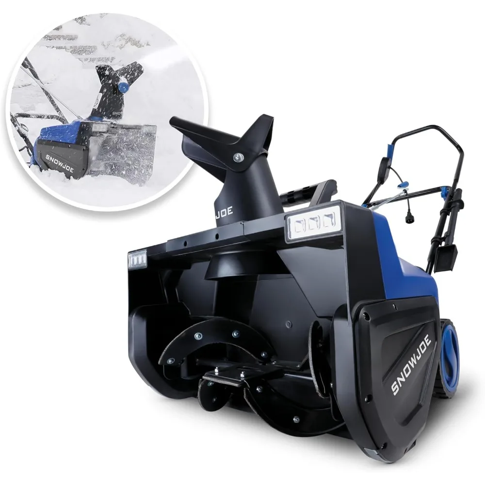 SJ627E Electric Walk-Behind Snow Blower w/ Dual LED Lights, 22-inch, 15-Amp