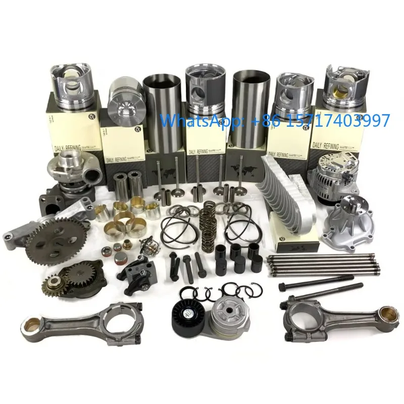 

Piston 3TNV82 3D84-1 3D84-2 3D84-3 3TNE84 reconstruction kit cylinder liner piston ring assembly, overhaul kit for engine parts