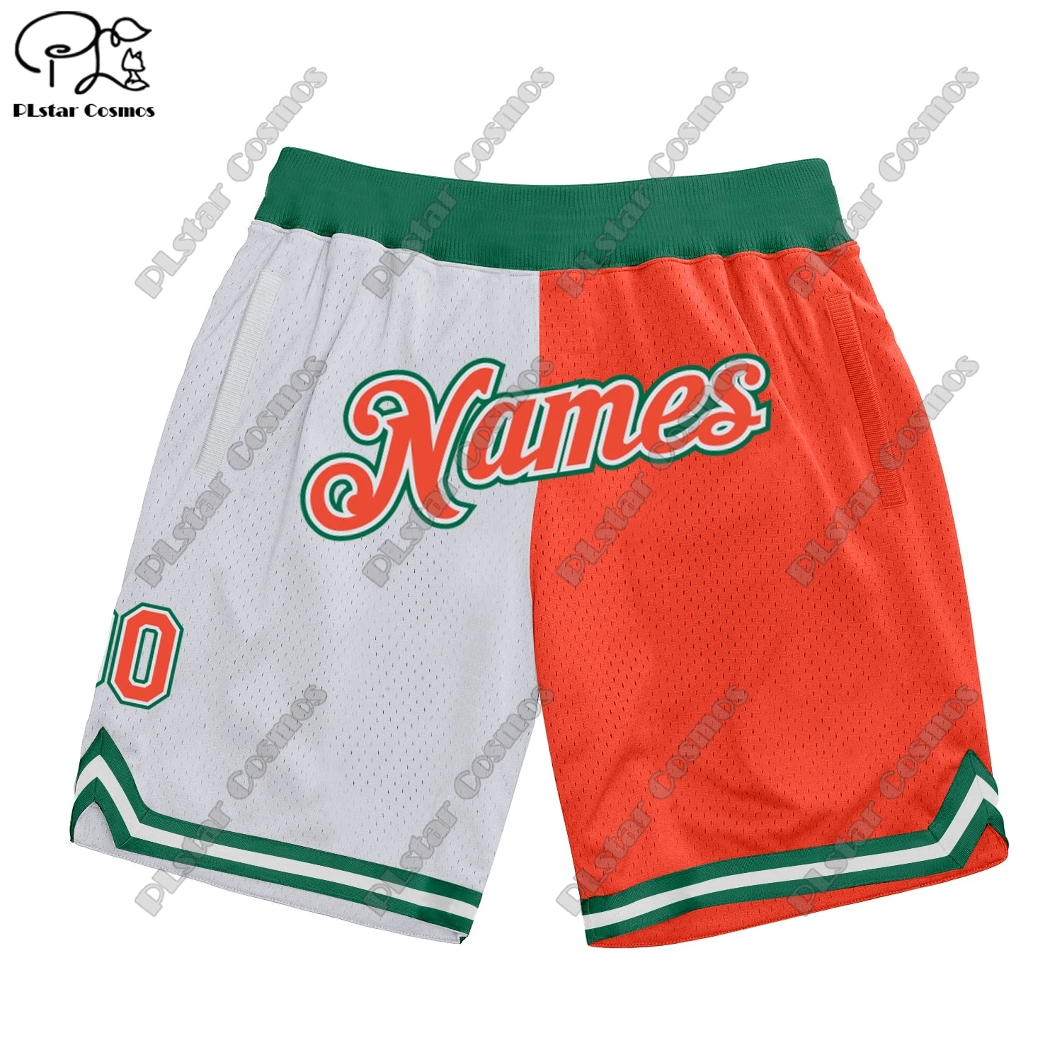 PLstar Cosmos-pantalones cortos de baloncesto con estampado 3D para hombre, ropa deportiva informal con nombre personalizado, a la moda, Serie 3, 2023