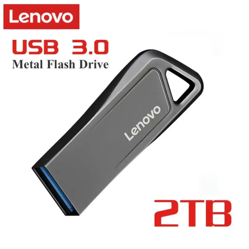 Chiavette Usb Lenovo 2TB Usb 3.0 1TB 512GB 256GB 128GB Pendrive ad alta velocità disco Usb portatile in metallo Pen Drive Usb impermeabile