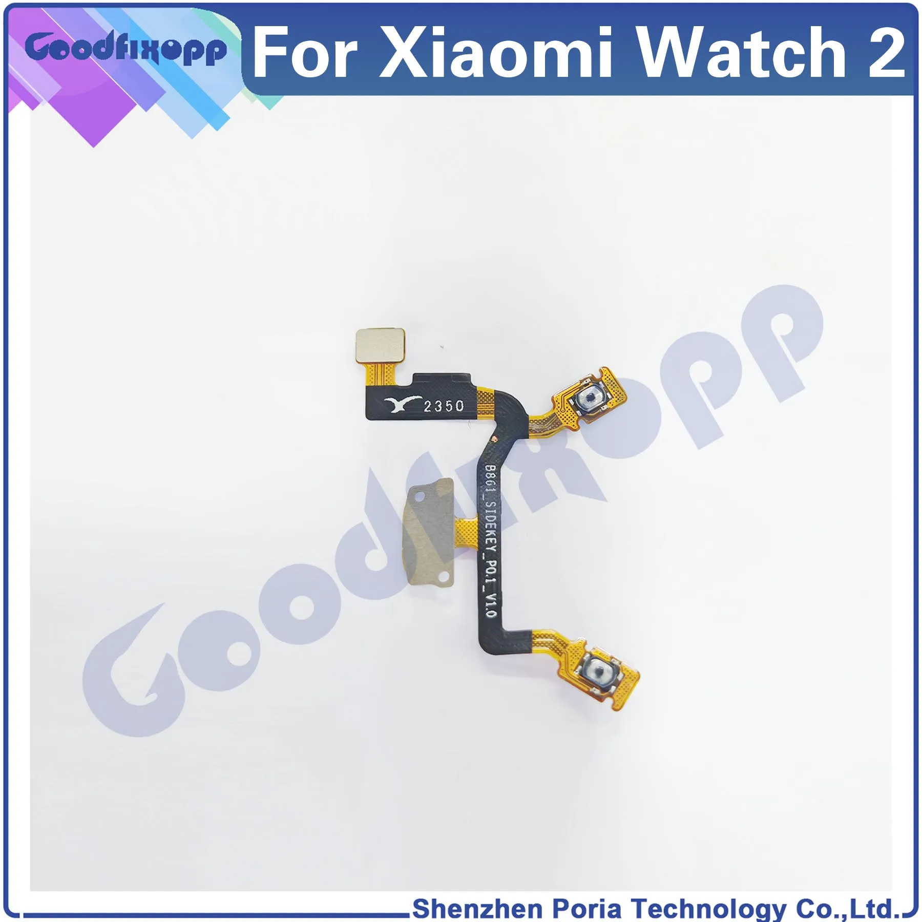 

Кабель питания для Xiaomi Watch 2, кнопка включения/выключения, запасные части