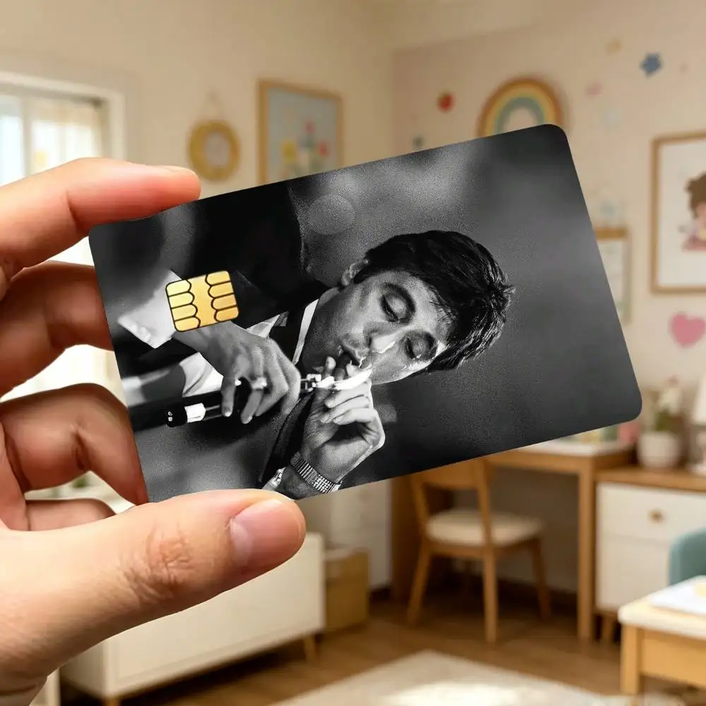 T-The World Is Yours S-S-Scarfaces Sticker Decoration Creative Bank Card Bus Metro Waterproof Sticker