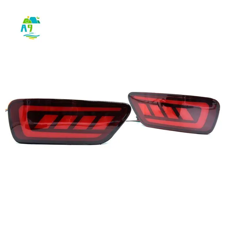 A09E-LED Tail Light For Jeep Grand Cherokee 2011-2022 Rear Bumper Reflectors Stop Brake Turn Signal Light For Jeep Compass