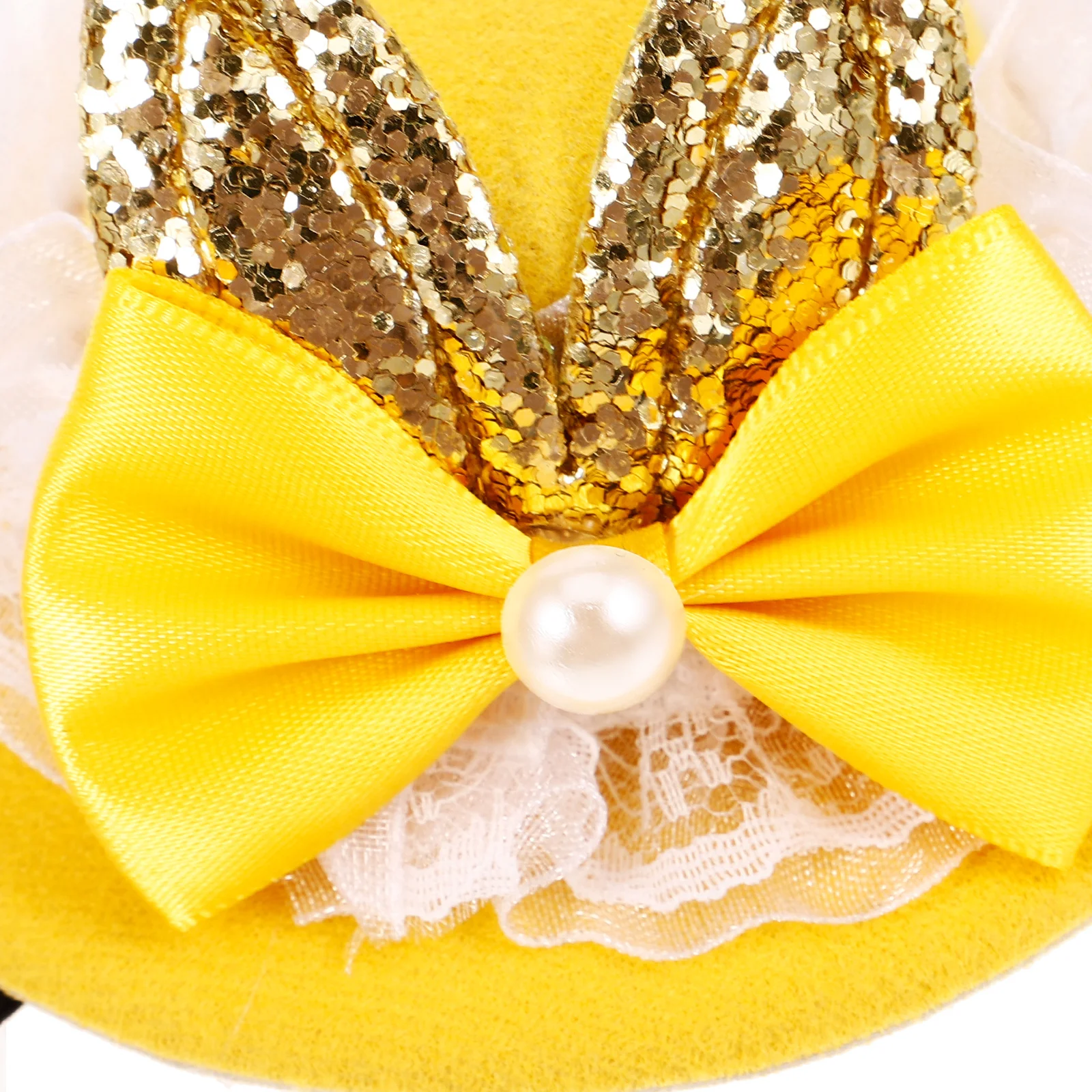 

Pet Easter Hat for Dogs Cats with Bunny Ears Bowknot Adjustable Fit Sun Hat for Outdoor Parties Photography Cute Kitten Puppy