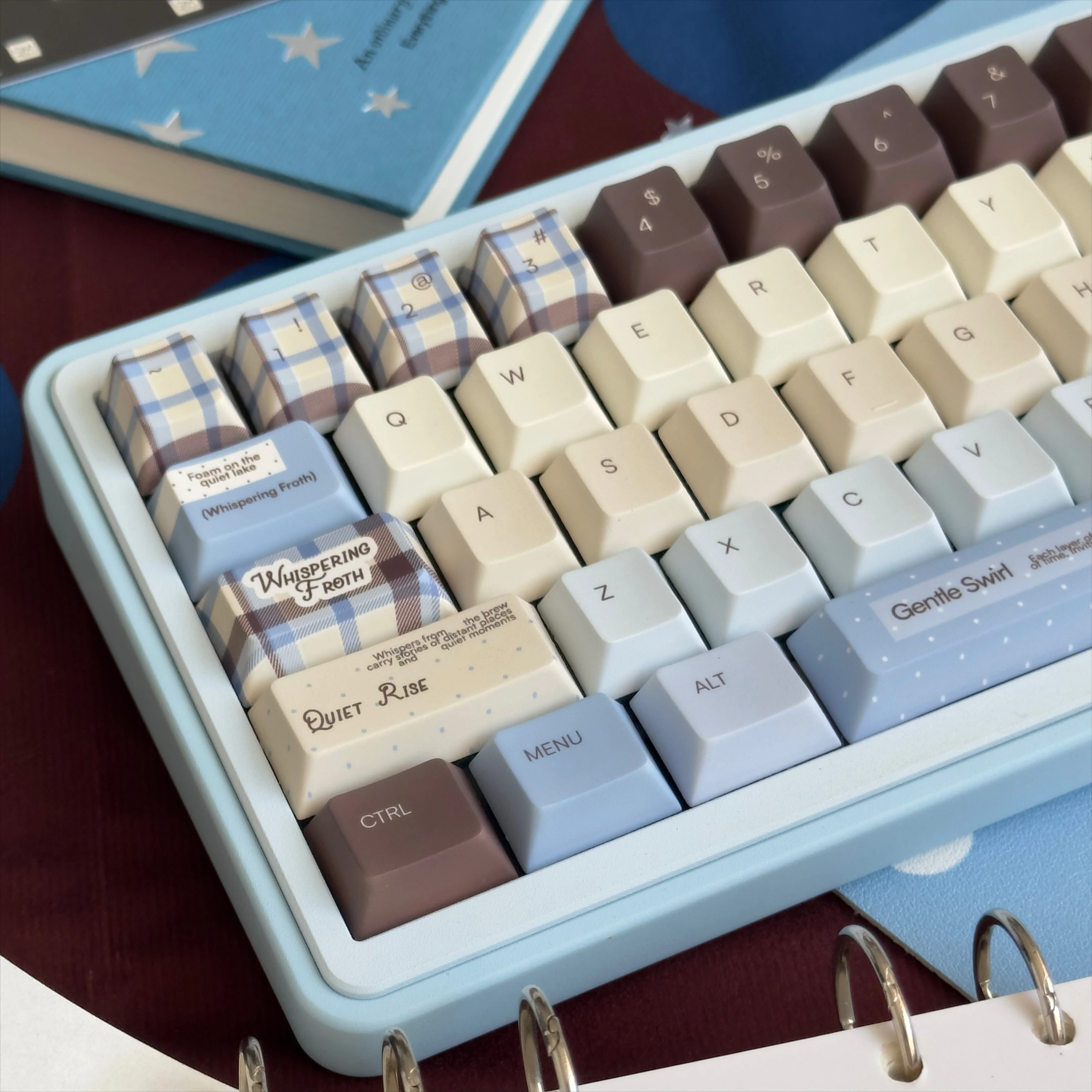 132key Keycaps Five-Sided Sublimation Cherry PBT Keycap Set for Mechanical Keyboards with MX Switches Gaming Peripherals Gifts