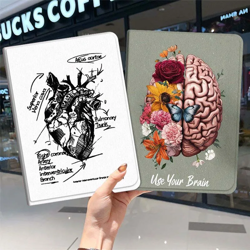 

Artistic heart pattern Tablet Case For iPad Pro Air Mini 1 2 3 4 5 6 7 7th 8th 9th 10th 11th 10.2 9.7 10.5 10.9 11 2024 2025