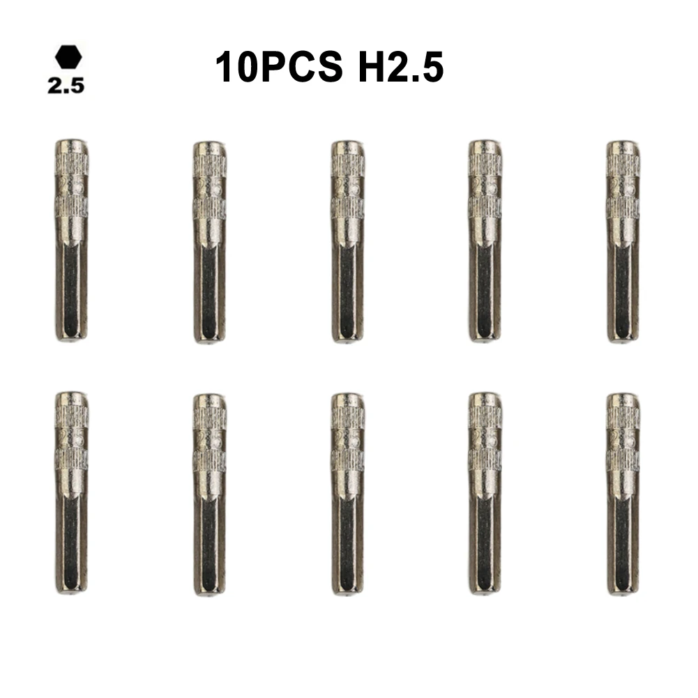 10 stücke PH2 2,5mm-5,5mm Buchse Schraubendreher-bits Hex Schaft Mutter Fahrer Für DIY Anziehen Mutter Bolzen für Reparatur Werkzeug Schlüssel Werkzeug