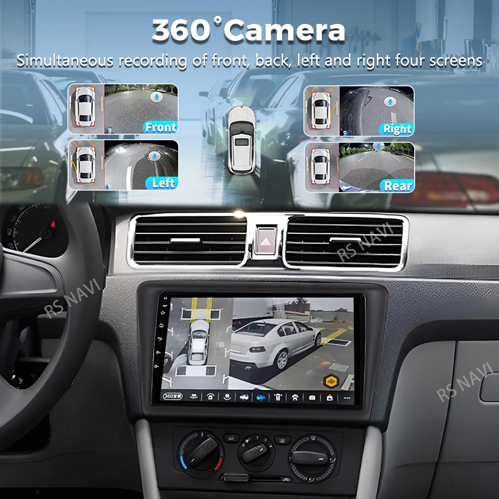 Android 15 For Skoda Rapid Seat Toledo 2013 - 2017 2K Car Radio Multimedia Video Player GPS AI Voice CarPlay Navigation Stereo