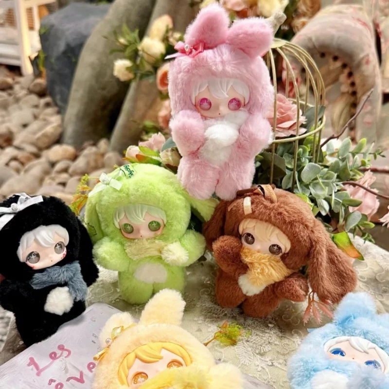 

Ayortoys Rabbit Sparkling Shyshyshy Sparkling World слепая коробка плюшевая кукла милый виниловый плюшевый подарок для девочки рюкзак кулон орнамент