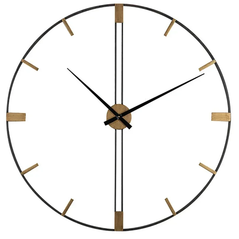 Luxury Creative Wall Clock Modern Design Metal Nordic Silent Wall Watch Large Clocks Orologio Da Parete Room Decoration