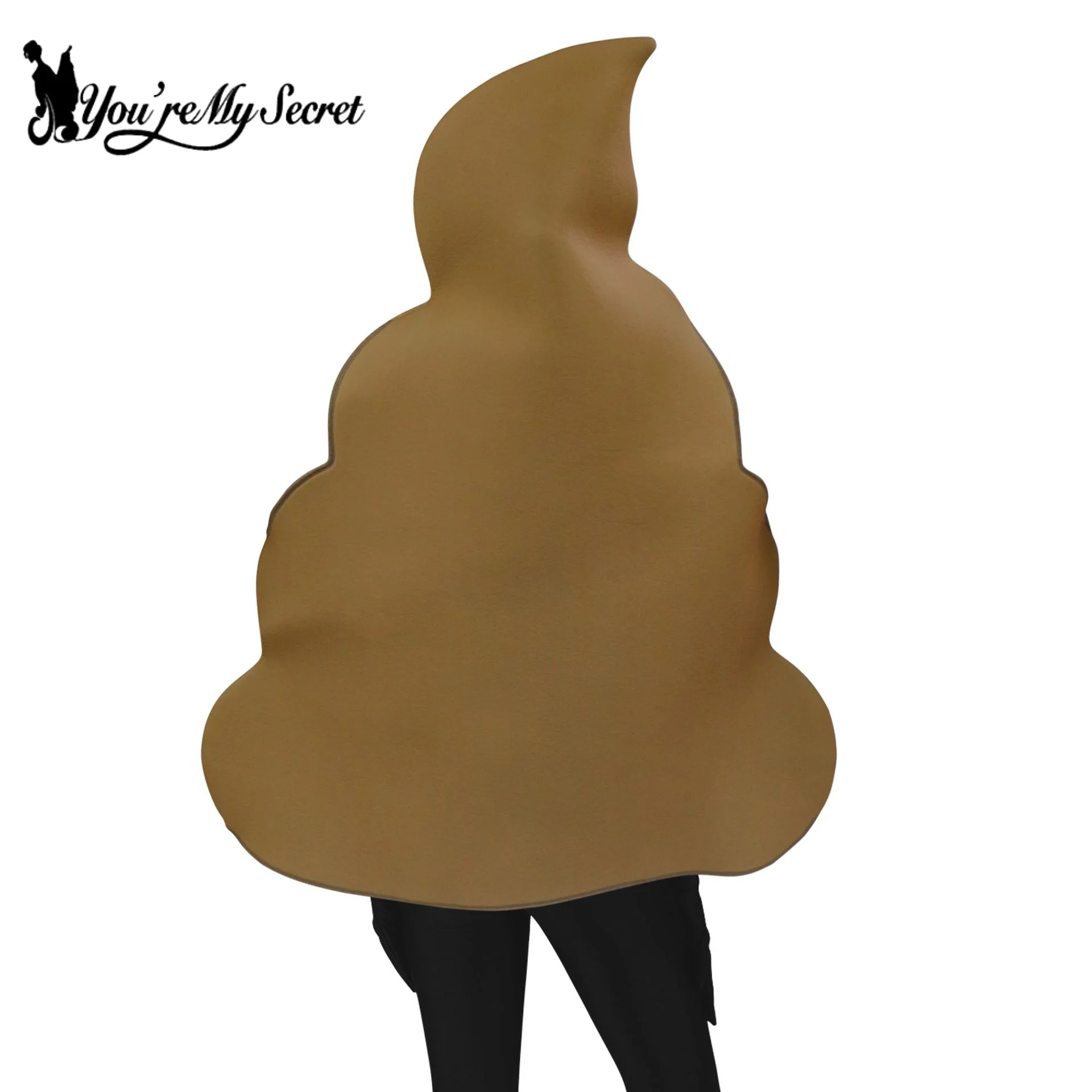 [You\'re My Secret] Adult Kids Poop Costume Funny Stage Show Costume Halloween Party Cosplay Outfit Carnival Party Fancy Dress