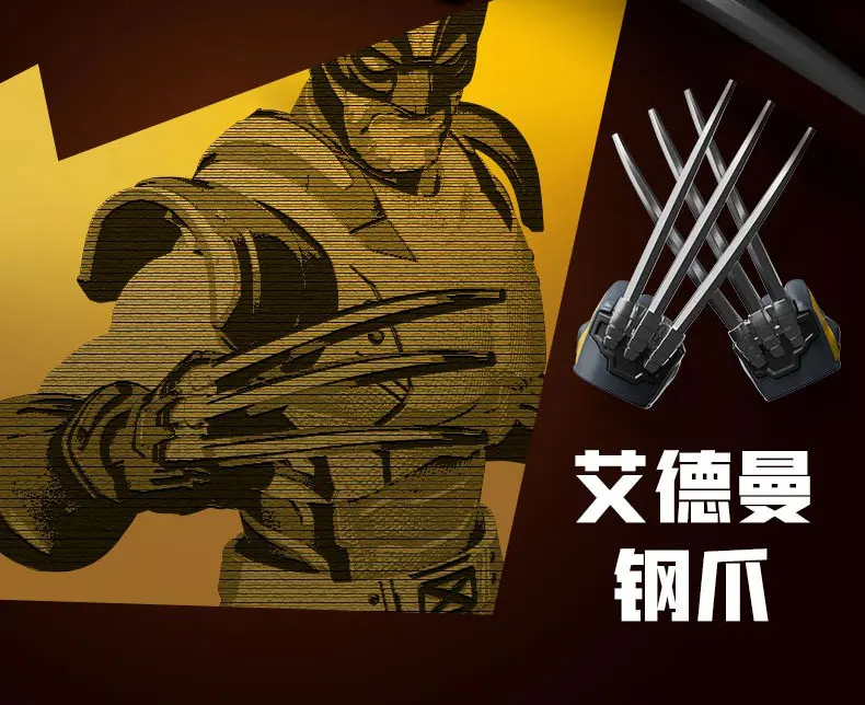 Blokees Deadpool 3 Wolverine Action Figures Spider-Man Movie Version Deadpool & Friend Series Collections Figures Adult Gift