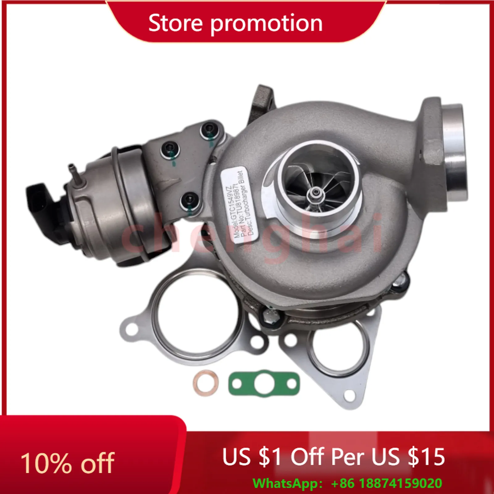 

Upgrade Turbocharger Audi A4 A5 A6 Q5 2.0 TDi 03L145721B New Billet Turbo