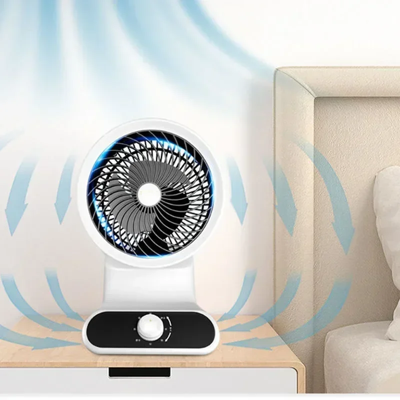 ครัวเรือน 220v Turbo พัดลมไฟฟ้าพัดลมหมุนเวียนอากาศในครัวเรือนเงียบเครื่องปรับอากาศ Air Convection ระบายอากาศพัดลมตั้งโต๊ะ T
