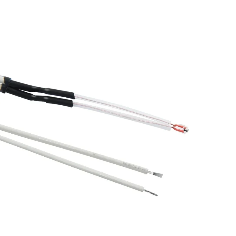 10 قطعة مستشعر درجة الحرارة طابعة ثلاثية الأبعاد مختومة من الزجاج أحادية الطرف تستخدم 100k B 3950 1% 1M Therned NTC الثرمستور